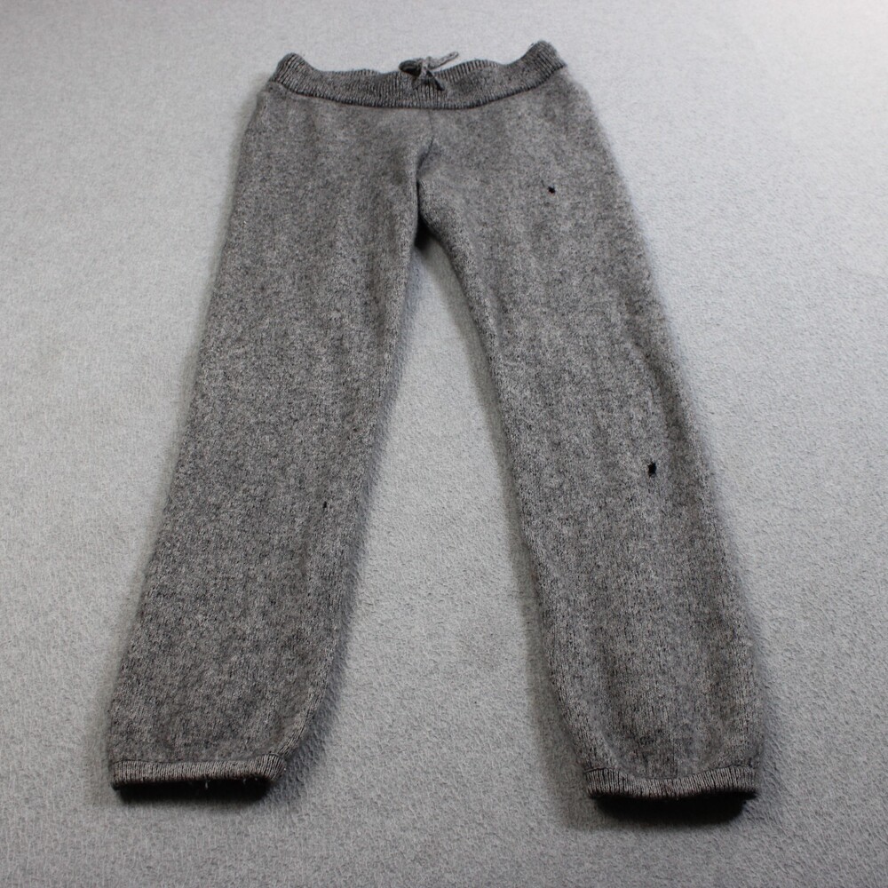 Jon Elliott Pants Men 2 Medium Gray Wool Cashmere Jogger Sweatpants Cropped READ